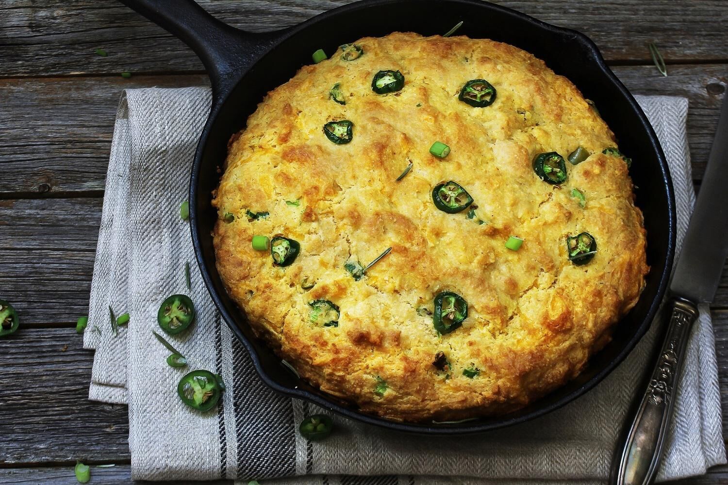 Recipe of the Day: Cast Iron Jalapeño Cornbread